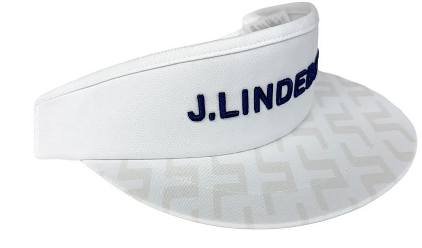 J.Lindeberg Viktor Print heren visor, wit