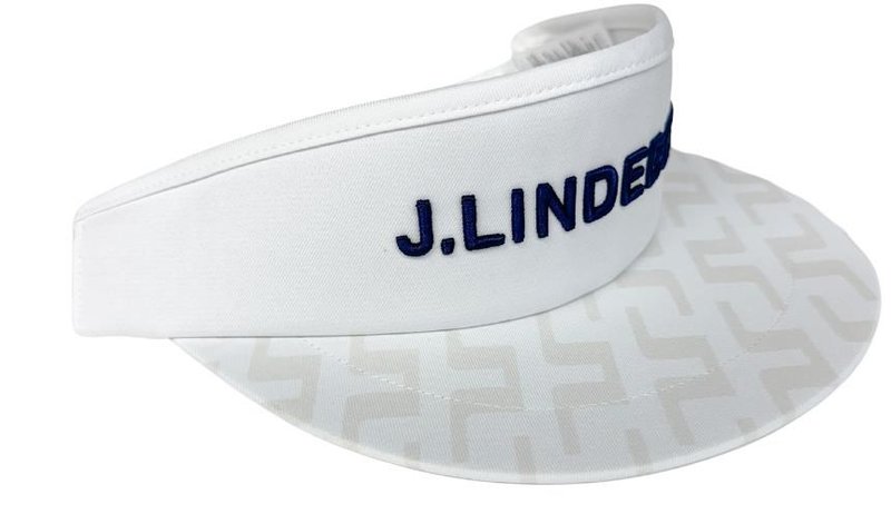 J.Lindeberg Viktor Print heren visor, wit