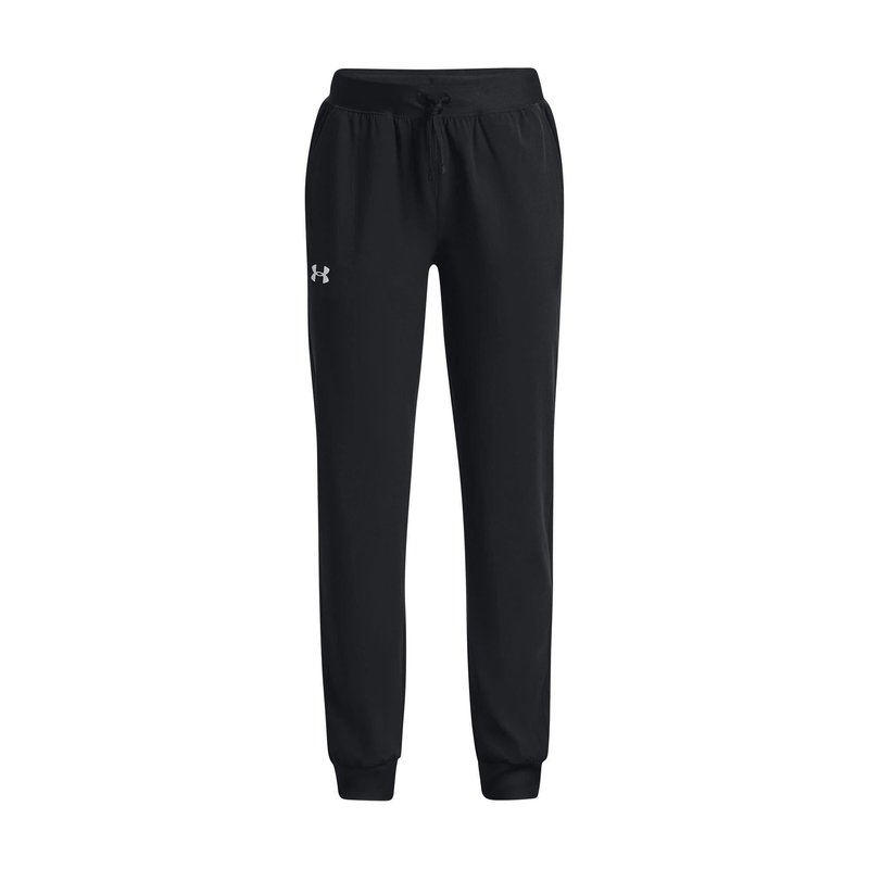 Under Armour Sport Woven meisjes trainingsbroek, zwart