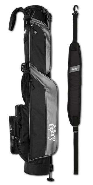 Sunday Golf Loma pencil bag, mat zwart