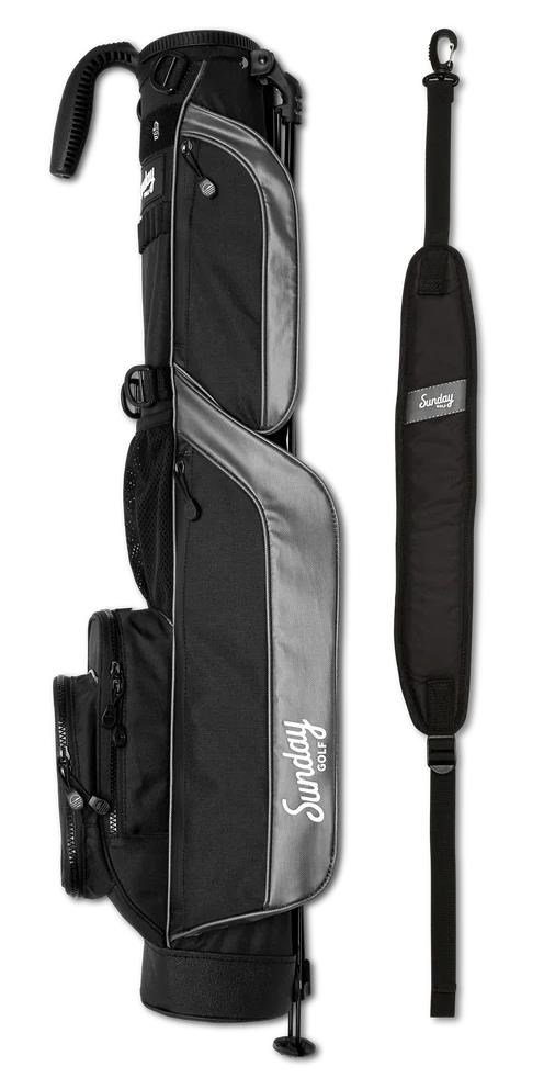 Sunday Golf Loma pencil bag, mat zwart