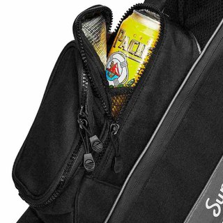 Sunday Golf Loma pencil bag, mat zwart