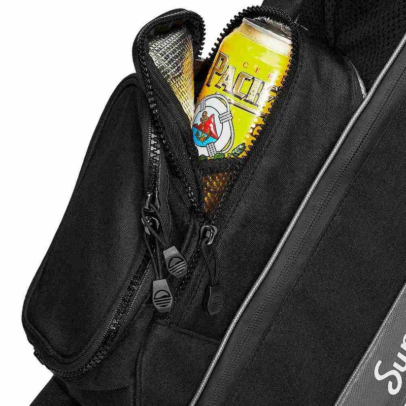Sunday Golf Loma pencil bag, mat zwart