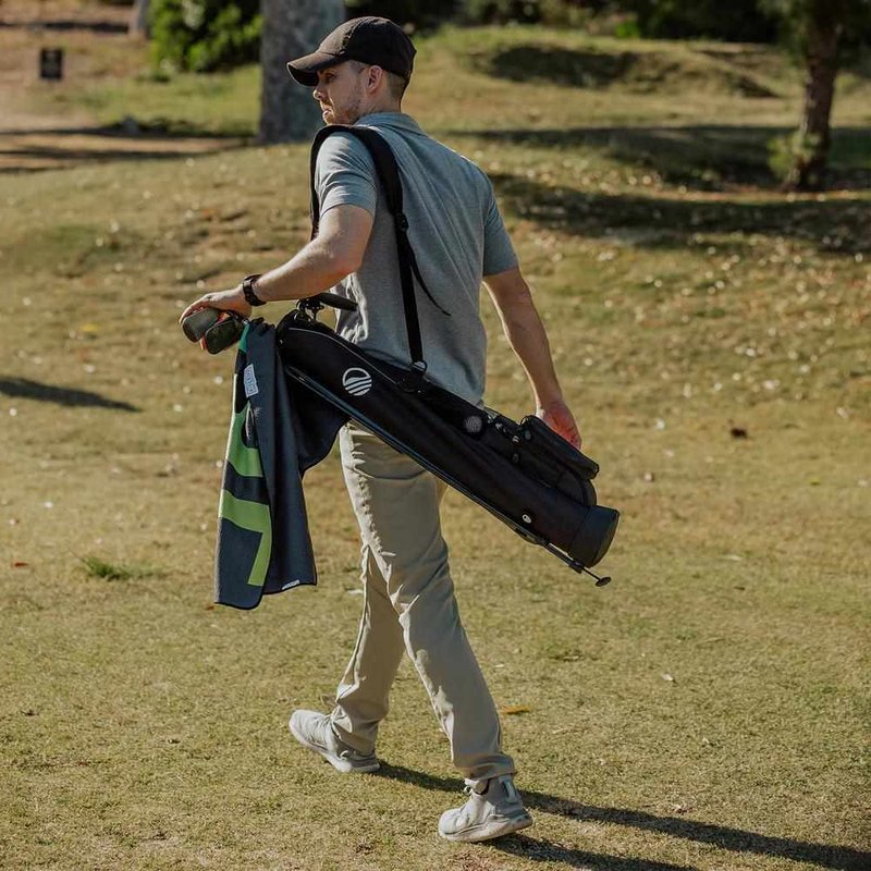 Sunday Golf Loma pencil bag, mat zwart