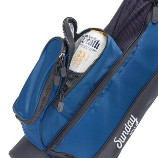 Sunday Golf Loma pencil bag, kobaltblauw