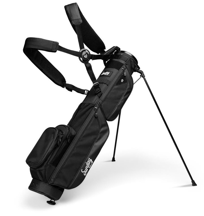 Sunday Golf Loma XL carry bag, mat zwart