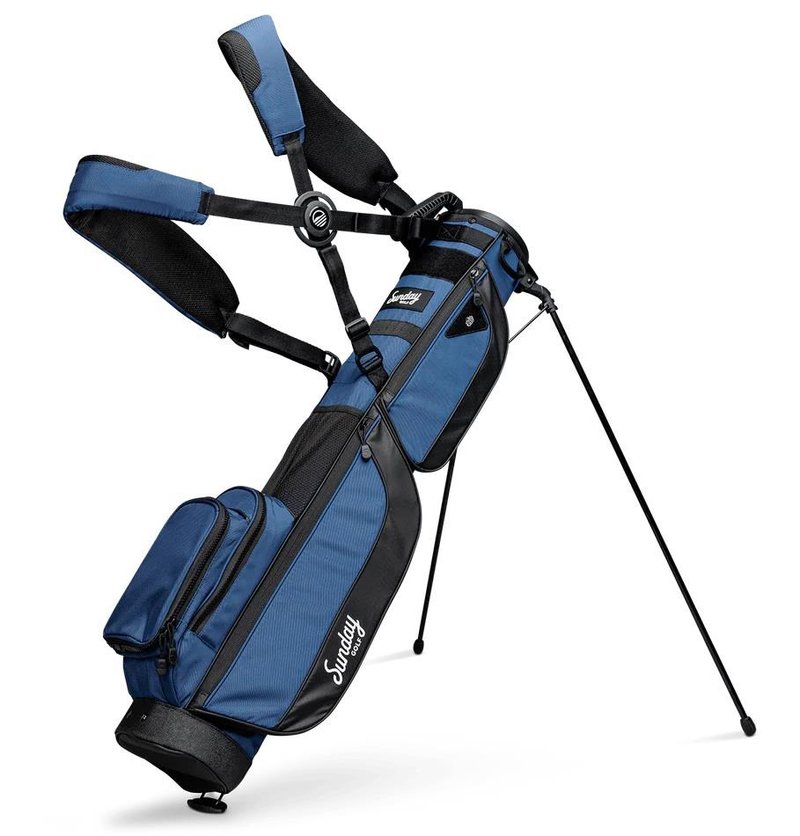 Sunday Golf Loma XL carry bag, cobalt blue