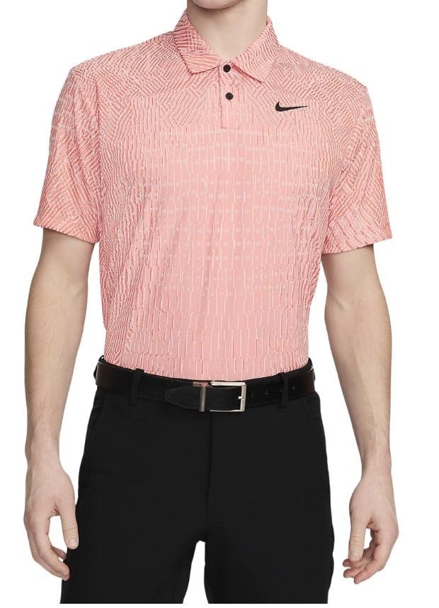 Nike Dri-Fit Tour ADV heren polo, guava ice/madder root