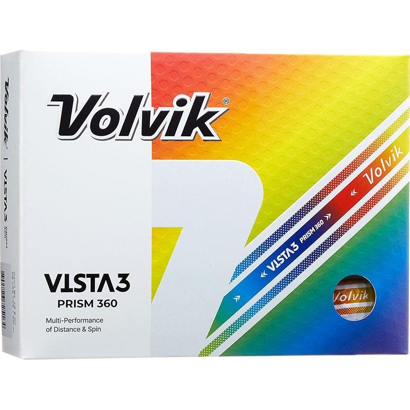 Volvik VISTA 3 PRISM 360 golfballen