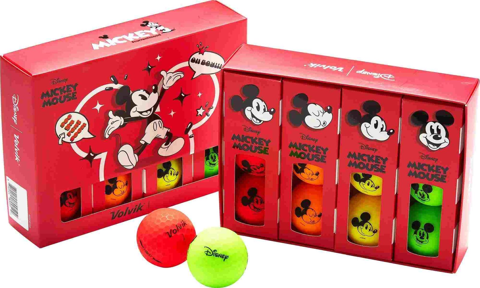 Volvik VIMAX DISNEY MICKEY Mouse golfballen, mix colours