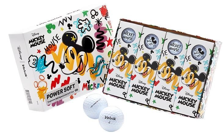 Volvik POWER Soft DISNEYMICKEY golfballen