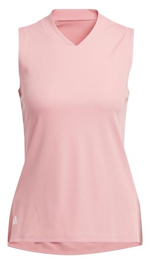 Adidas Ultimate 365 Sleeveless dames polo, semi pink spark
