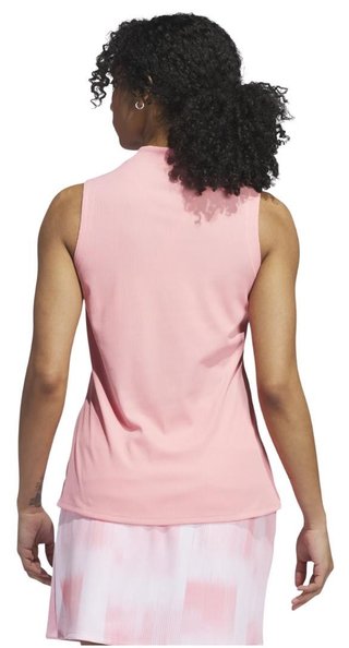 Adidas Ultimate 365 Sleeveless dames polo, semi pink spark