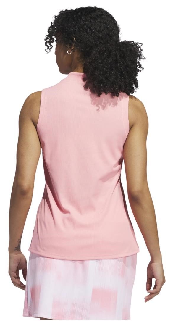 Adidas Ultimate 365 Sleeveless dames polo, semi pink spark