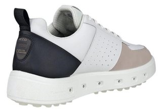Ecco Street 720 heren golfschoenen, wit/zwart/gravel