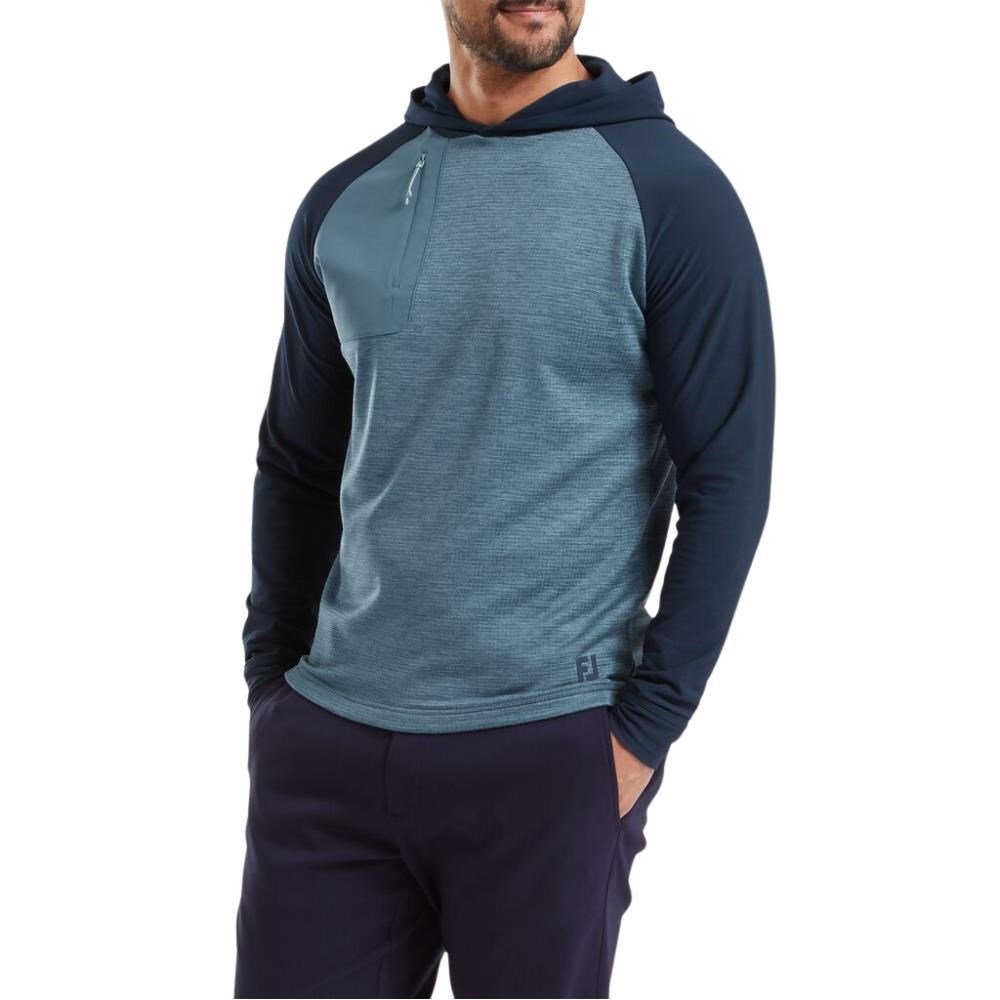 FootJoy ThermoSeries heren pullover hoodie, navy/slate