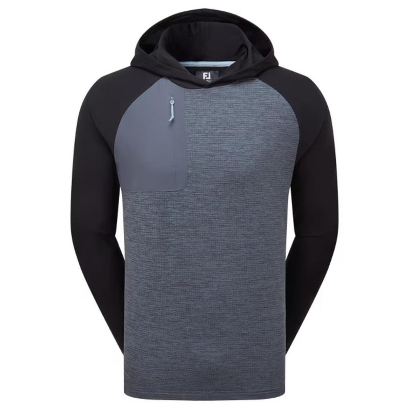 FootJoy ThermoSeries heren hoodie, charcoal/black
