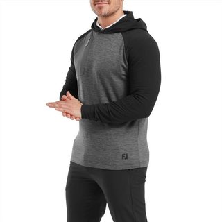 FootJoy ThermoSeries heren hoodie, charcoal/black