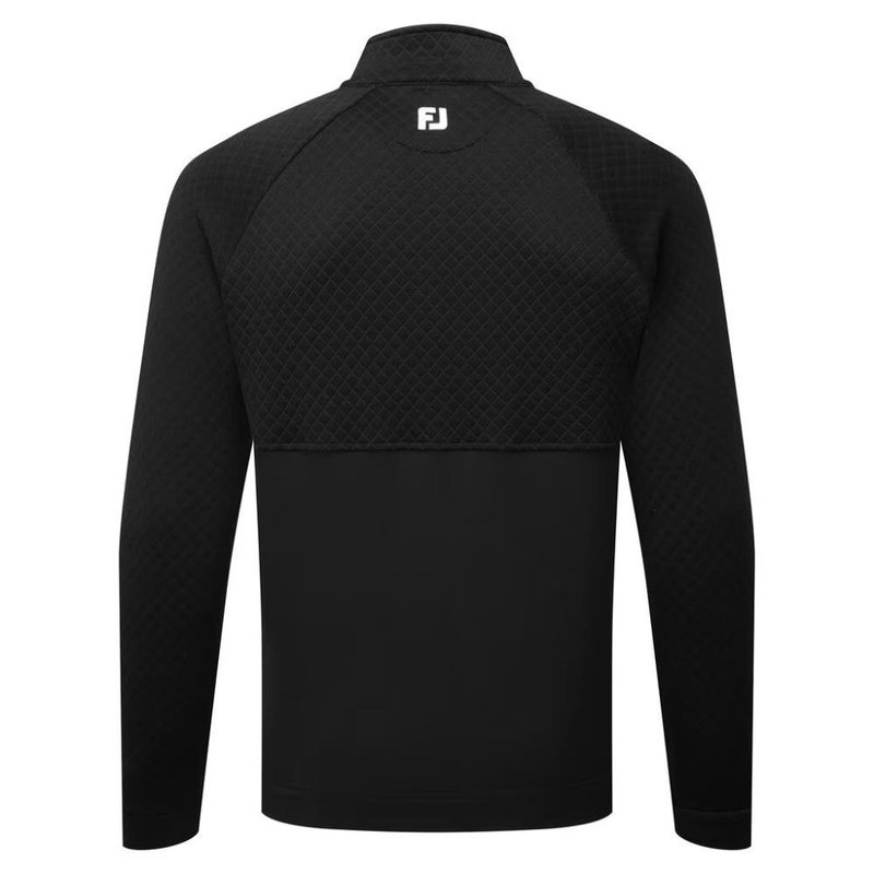 FootJoy Jacquard Thermal Chill-Out heren pullover, zwart
