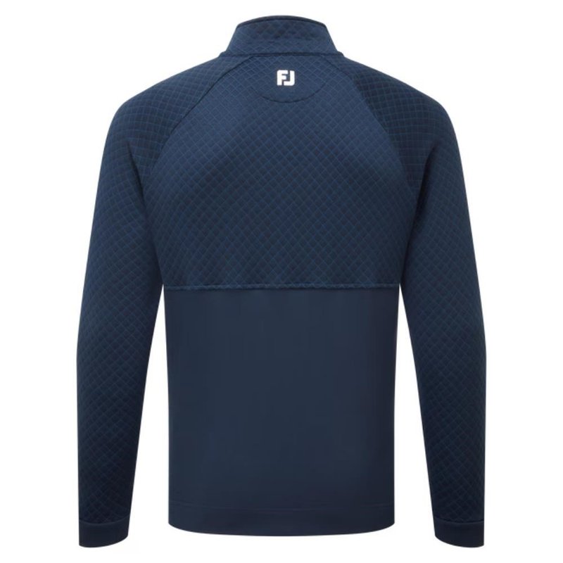 FootJoy Jacquard Thermal Chill-Out heren pullover, navy