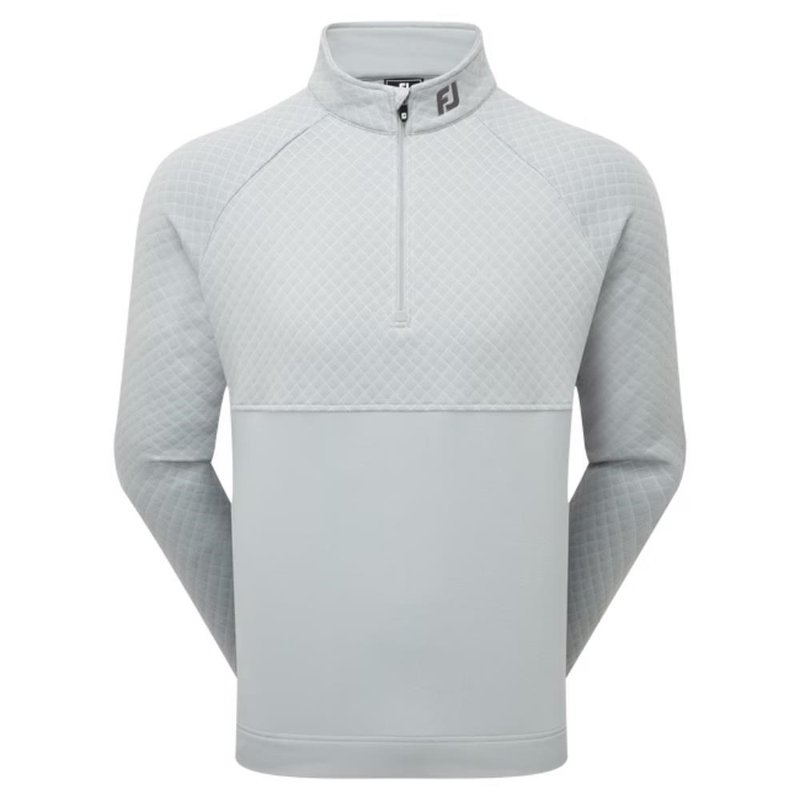 FootJoy Jacquard Thermal Chill-Out heren pullover, grijs