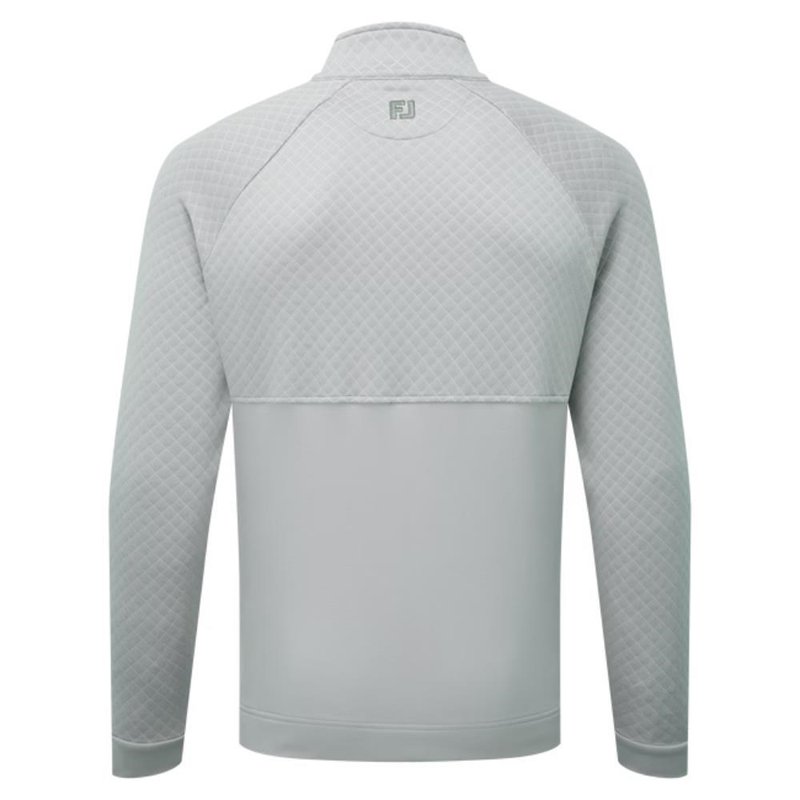 FootJoy Jacquard Thermal Chill-Out heren pullover, grijs