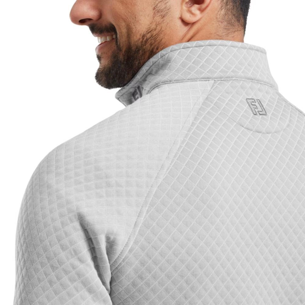 FootJoy Jacquard Thermal Chill-Out heren pullover, grijs