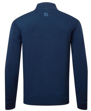 FootJoy Full-Zip Lined heren pullover, navy