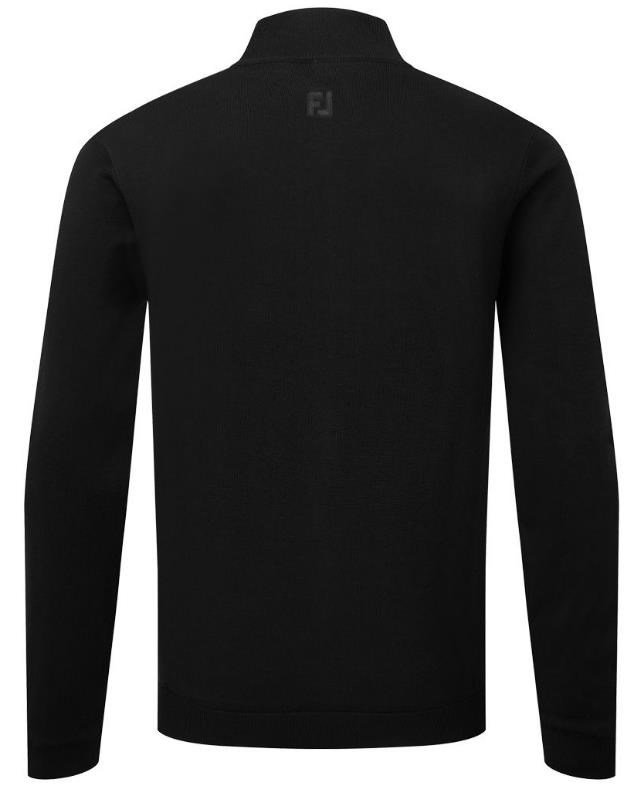FootJoy Drirelease Full-Zip Lined heren sweater, zwart