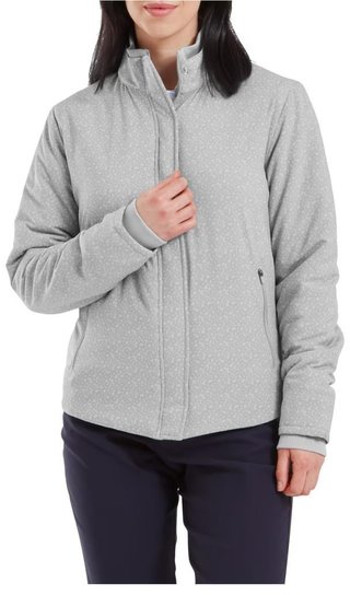 FootJoy ThermoSeries dames jack, floral tonal grijs