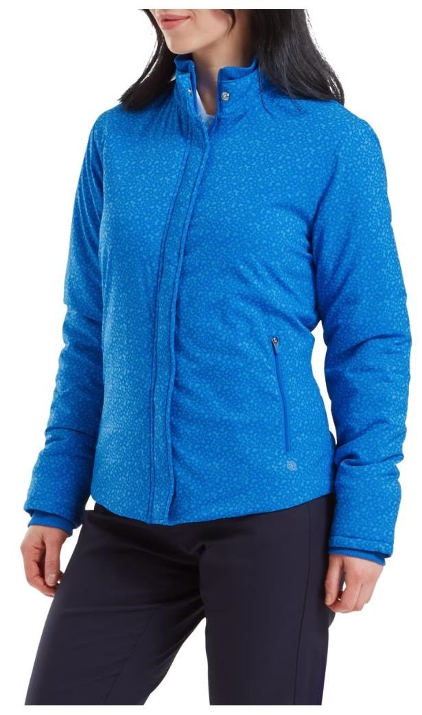 FootJoy ThermoSeries dames jack, floral tonal blue