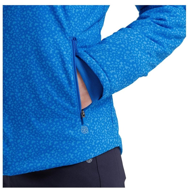 FootJoy ThermoSeries dames jack, floral tonal blue