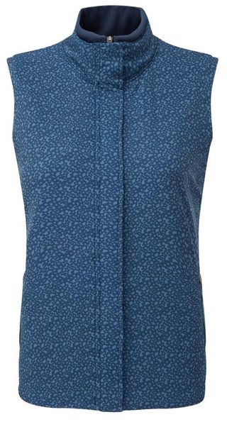 FootJoy ThermoSeries dames vest, floral tonal navy