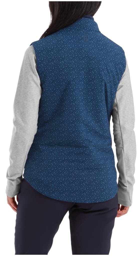 FootJoy ThermoSeries dames vest, floral tonal navy
