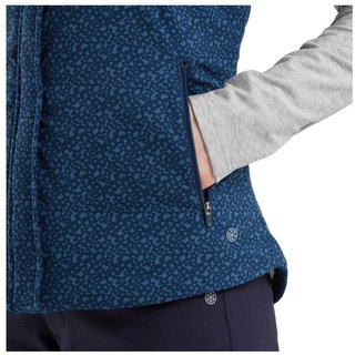 FootJoy ThermoSeries dames vest, floral tonal navy