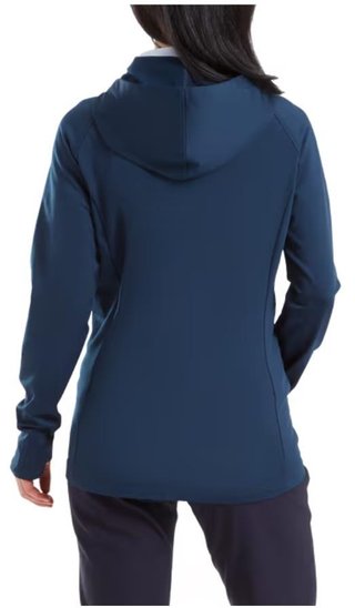 FootJoy ThermoSeries Hybrid dames hoodie, floral tonal navy