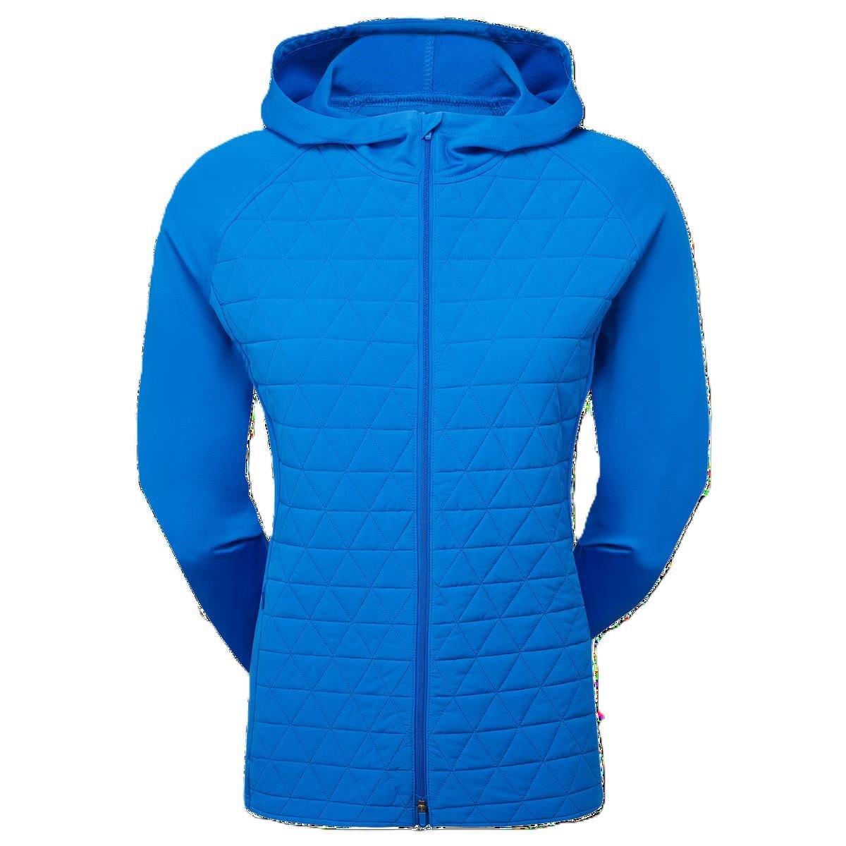FootJoy ThermoSeries Hybrid dames hoodie, floral tonal blue