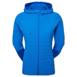 FootJoy ThermoSeries Hybrid dames hoodie, floral tonal blue