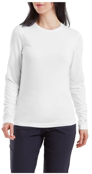 FootJoy ThermoSeries Fleece Baselayer dames top, wit