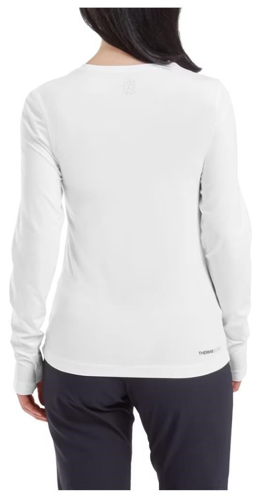 FootJoy ThermoSeries Fleece Baselayer dames top, wit