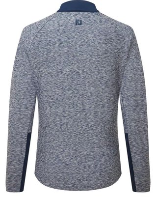 FootJoy Full-Zip Space Dye Thermal Midlayer dames sweatshirt, navy