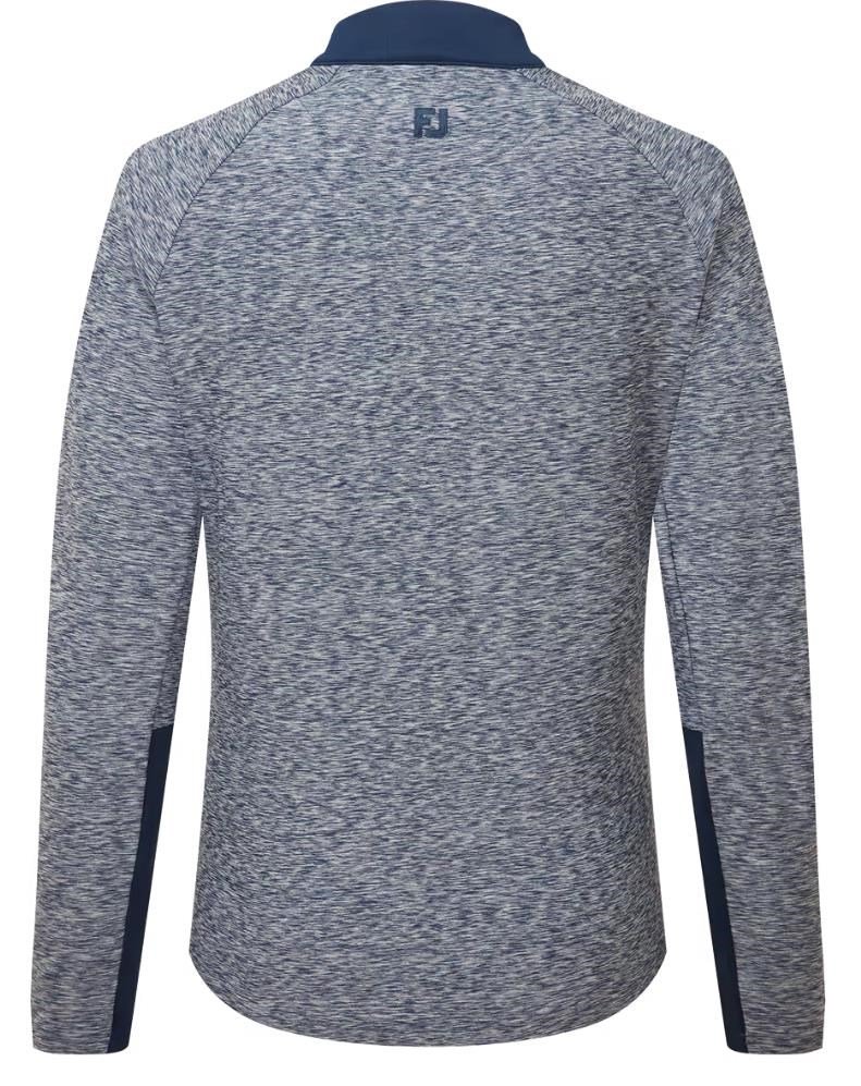 FootJoy Full-Zip Space Dye Thermal Midlayer dames sweatshirt, navy