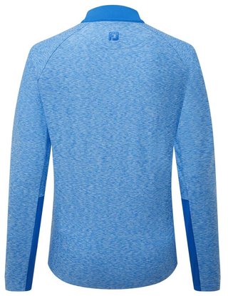 FootJoy Full-Zip Space Dye Thermal Midlayer dames sweater, blauw/aqua