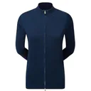 FootJoy Drirelease Full-Zip Lined dames sweater, navy