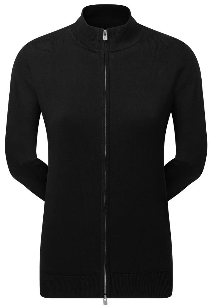 FootJoy Drirelease Full-Zip Lined dames sweater, zwart