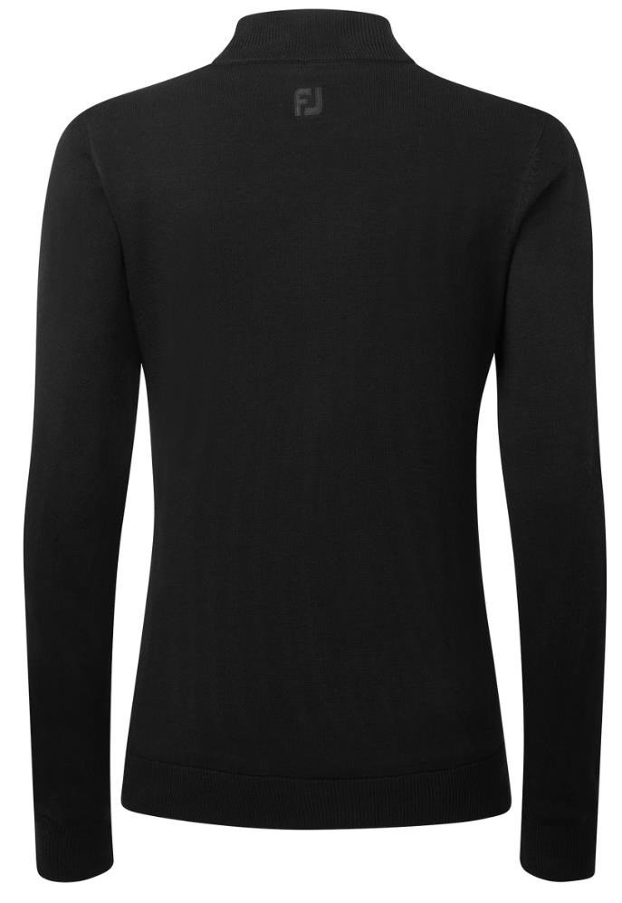 FootJoy Drirelease Full-Zip Lined dames sweater, zwart