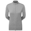 FootJoy Drirelease Full-Zip Lined dames sweater, grijs