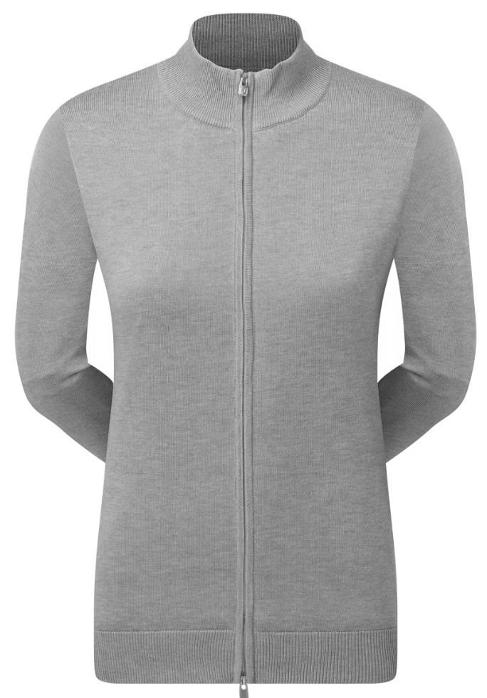 FootJoy Drirelease Full-Zip Lined dames sweater, grijs