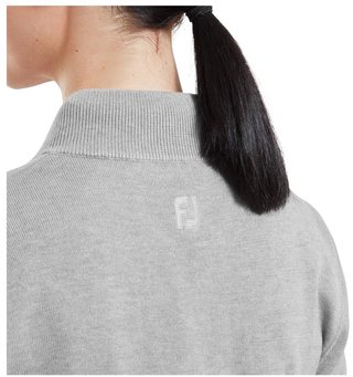 FootJoy Drirelease Full-Zip Lined dames sweater, grijs