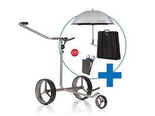 JuCad drive SL Master Titan SET elektrische trolley, titanium